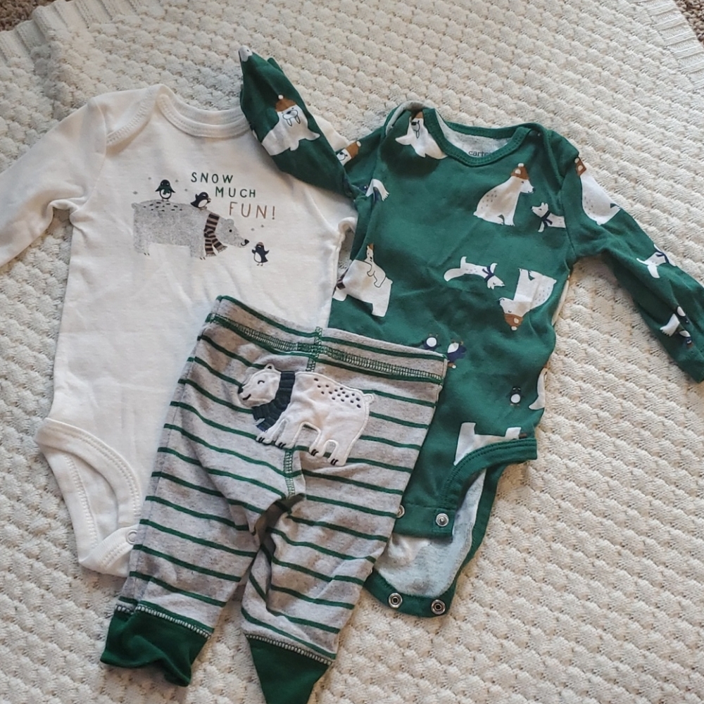 3 Month Onesie/Pant Set